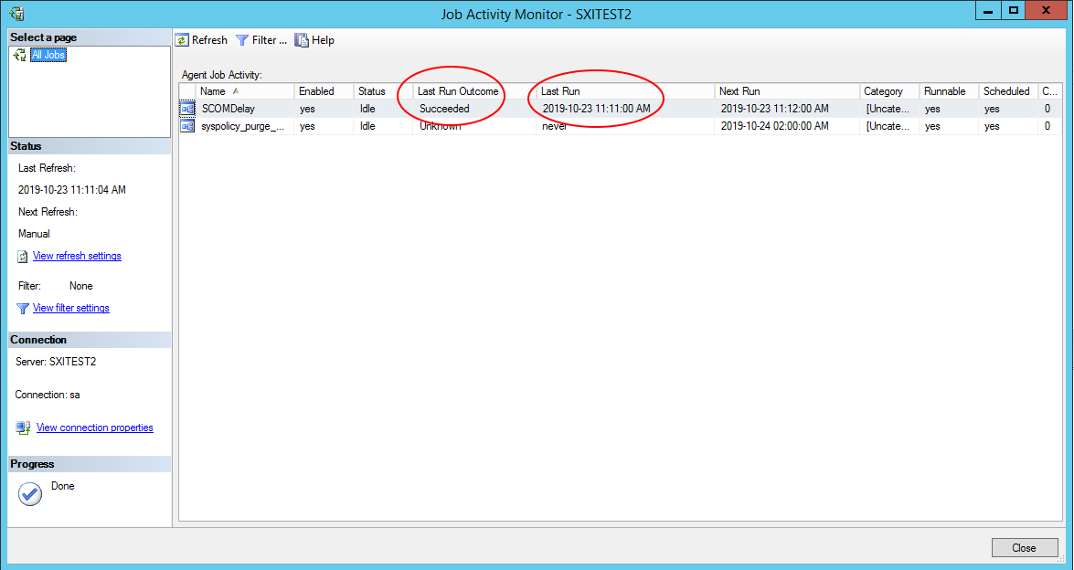 Job Activity Monitor